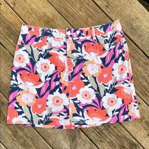 ST. JOHN’S BAY FLORAL SKORT Sz 12